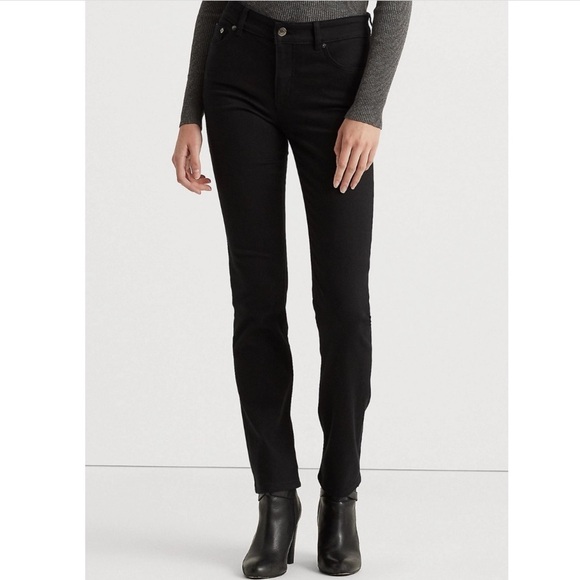 Lauren Ralph Lauren
Petite Mid Rise Straight Jeans - Picture 1 of 6